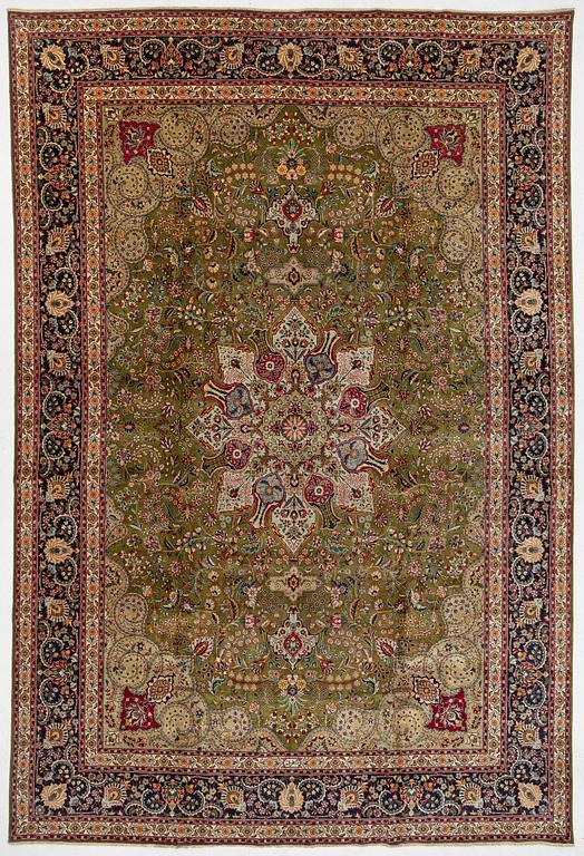 Carpet, Tabriz-Patina approx. 502x345 cm.