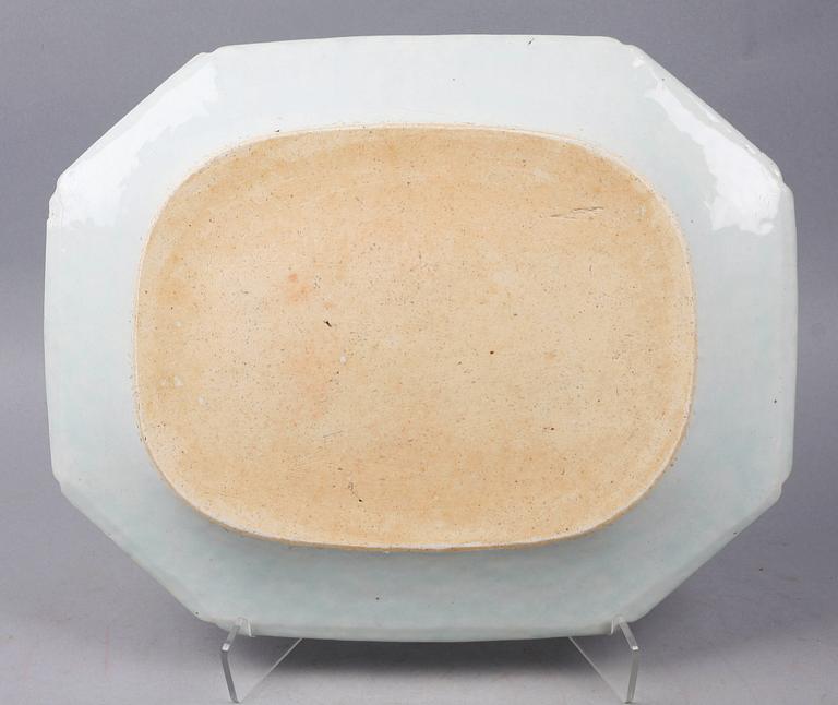 STEKFAT, porslin, Kina, 1700/1800-tal.