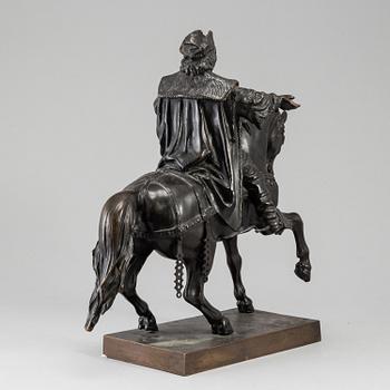 BOHUSLAV SCHNIRCH, sculpture. Bronze. Stamp signed. Height 39.5 cm, length 38 cm.