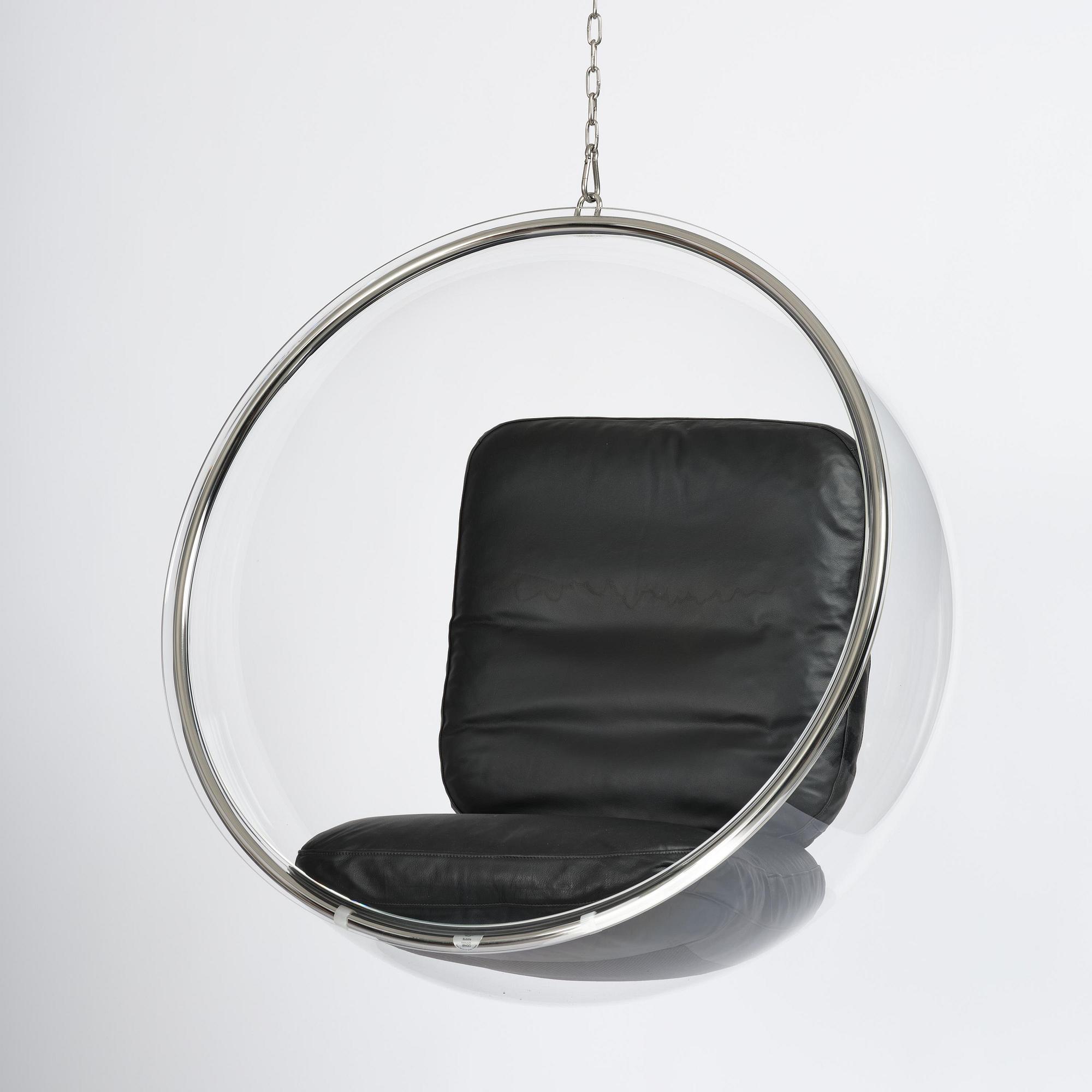 Eero Aarnio, hängfåtölj, "Bubble Chair", Eero Aarnio Originals, Finland, efter 2016.