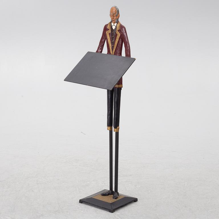 Visitkortsbetjänt, 1900-tal.