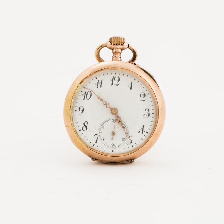 Pocket watch, 36 mm.