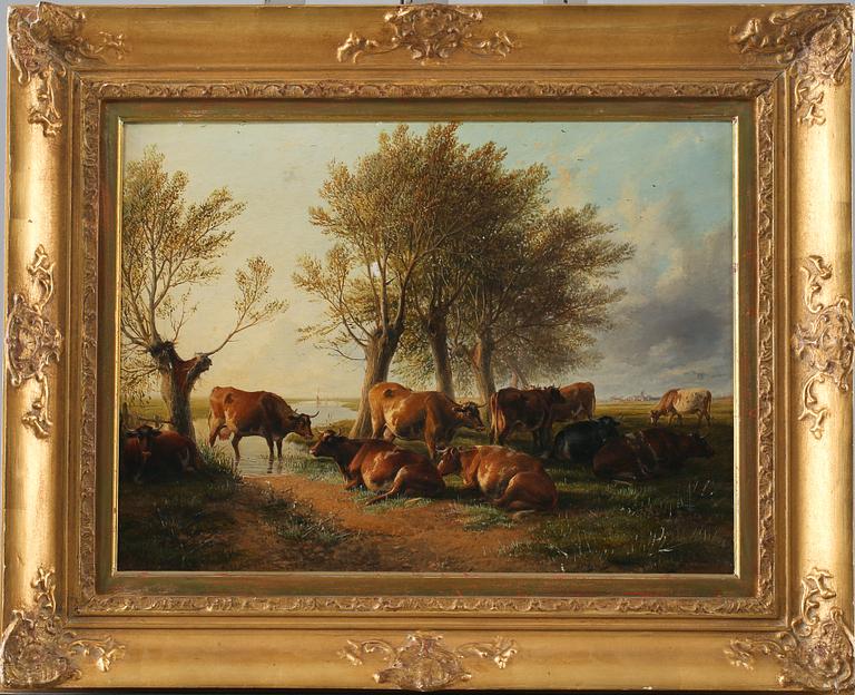 THOMAS SIDNEY COOPER, olja på duk, signerad och daterad 1896.