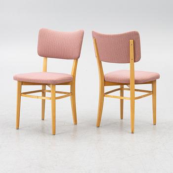 A dining group, 5 pieces, Nordiska Kompaniet, circa mid-20th century.