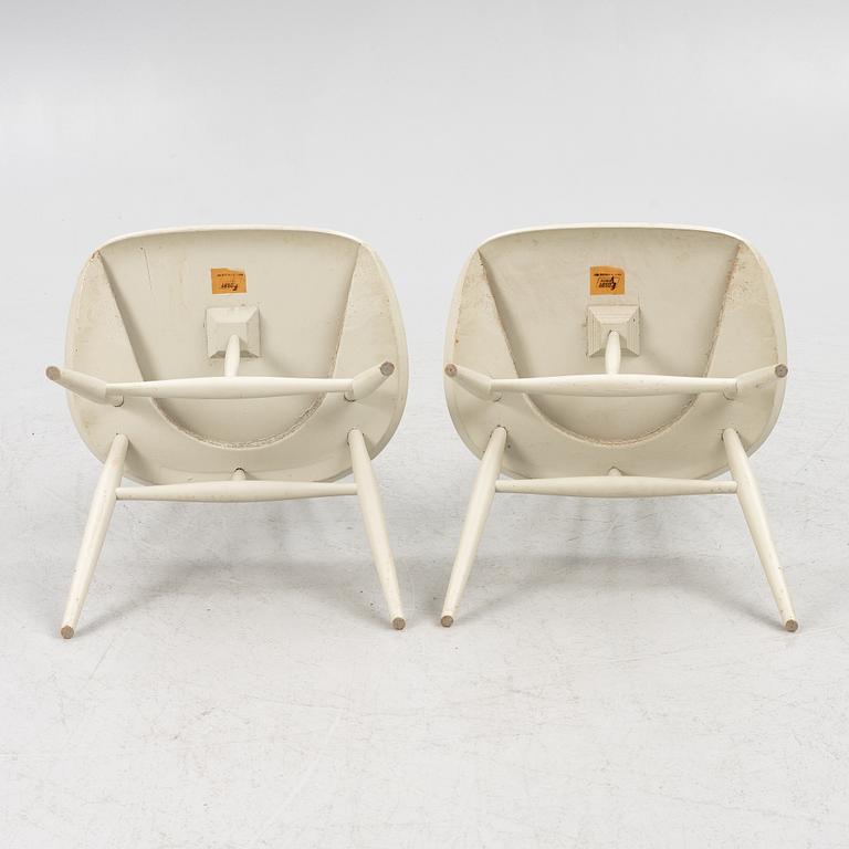 Ilmari Tapiovaara, ett par, stolar, "Mademoiselle", Edsbyverken, 1961.