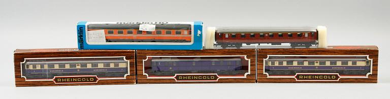 VAGNAR, 10 st, Märklin samt Liliput, H0.