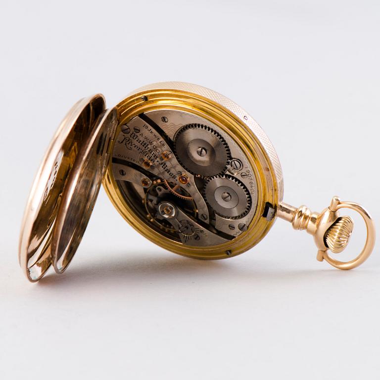 WALTHAM, pocket watch, 53 mm.