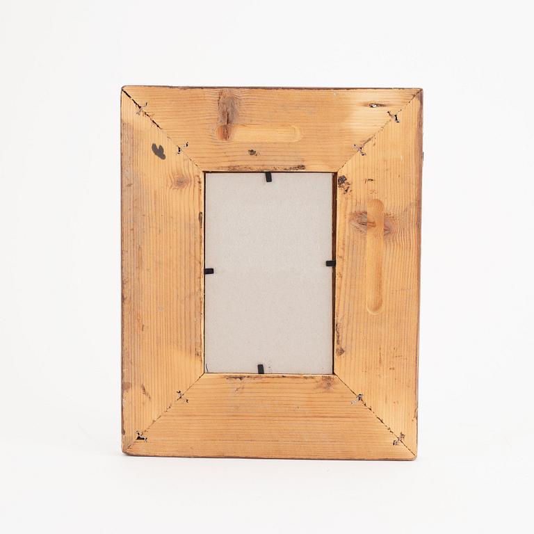 Three 20th century wooden frames.