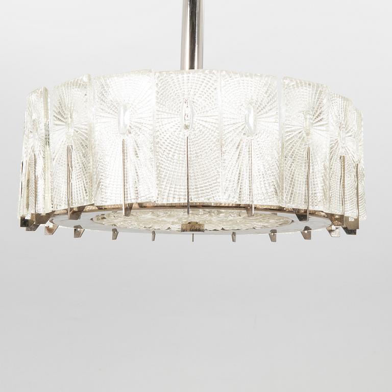 Carl Fagerlund, ceiling pendant Orrefors 1960/70s.