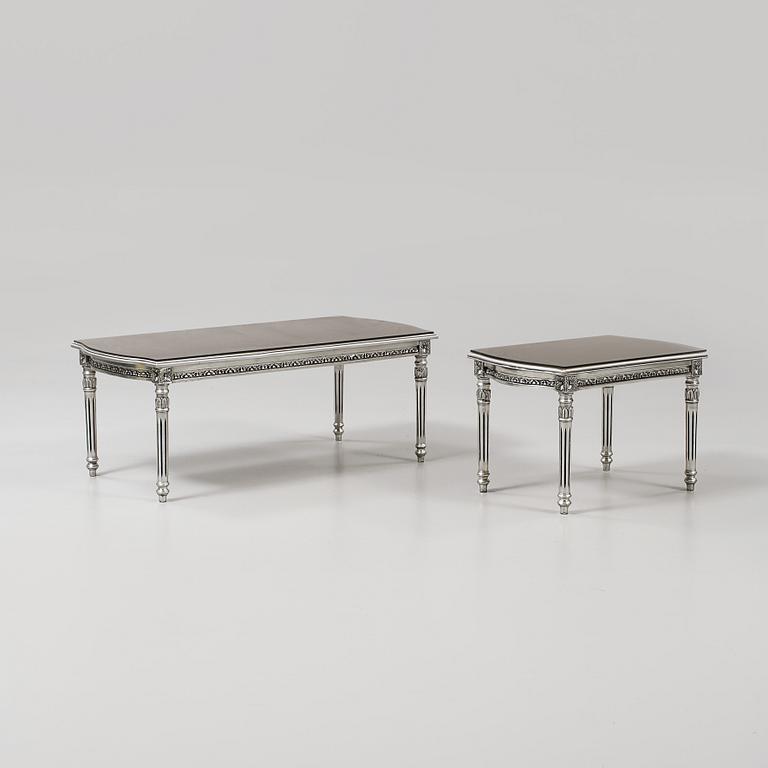 SIDOBORD, 2 st, gustaviansk stil, 2000-tal.