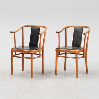 Peter Celsing, a pair of model 1514 armchairs, Gemla Diö, 1965.