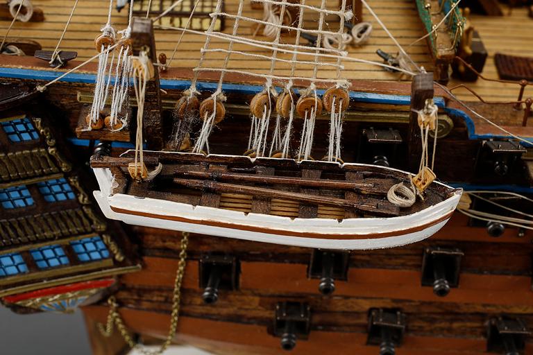 SKEPPSMODELL, "HMS Victory", 1900-tal.