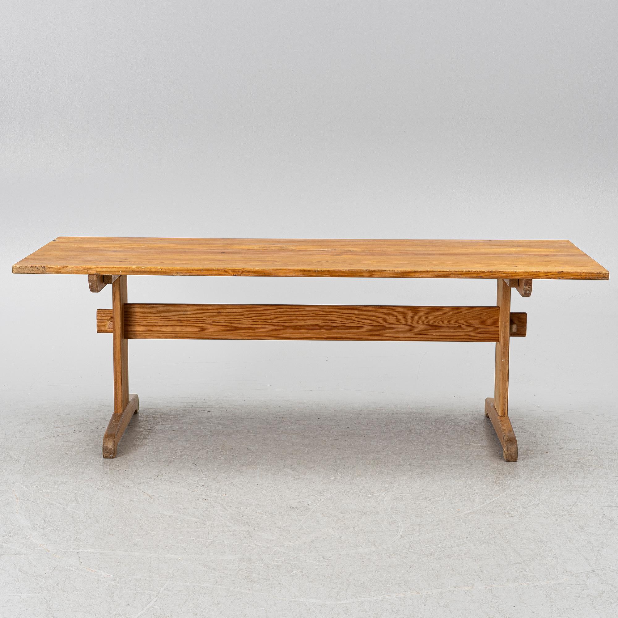 Matbord, furu, 1970/80-tal.