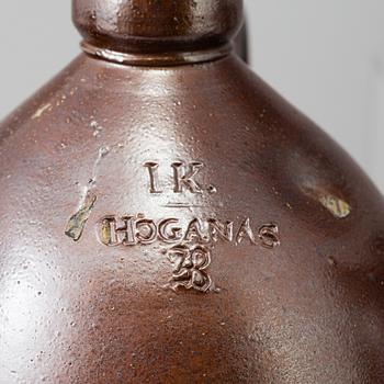 KRUS, sex st, stengods, Höganäs, 1800-/1900-tal.