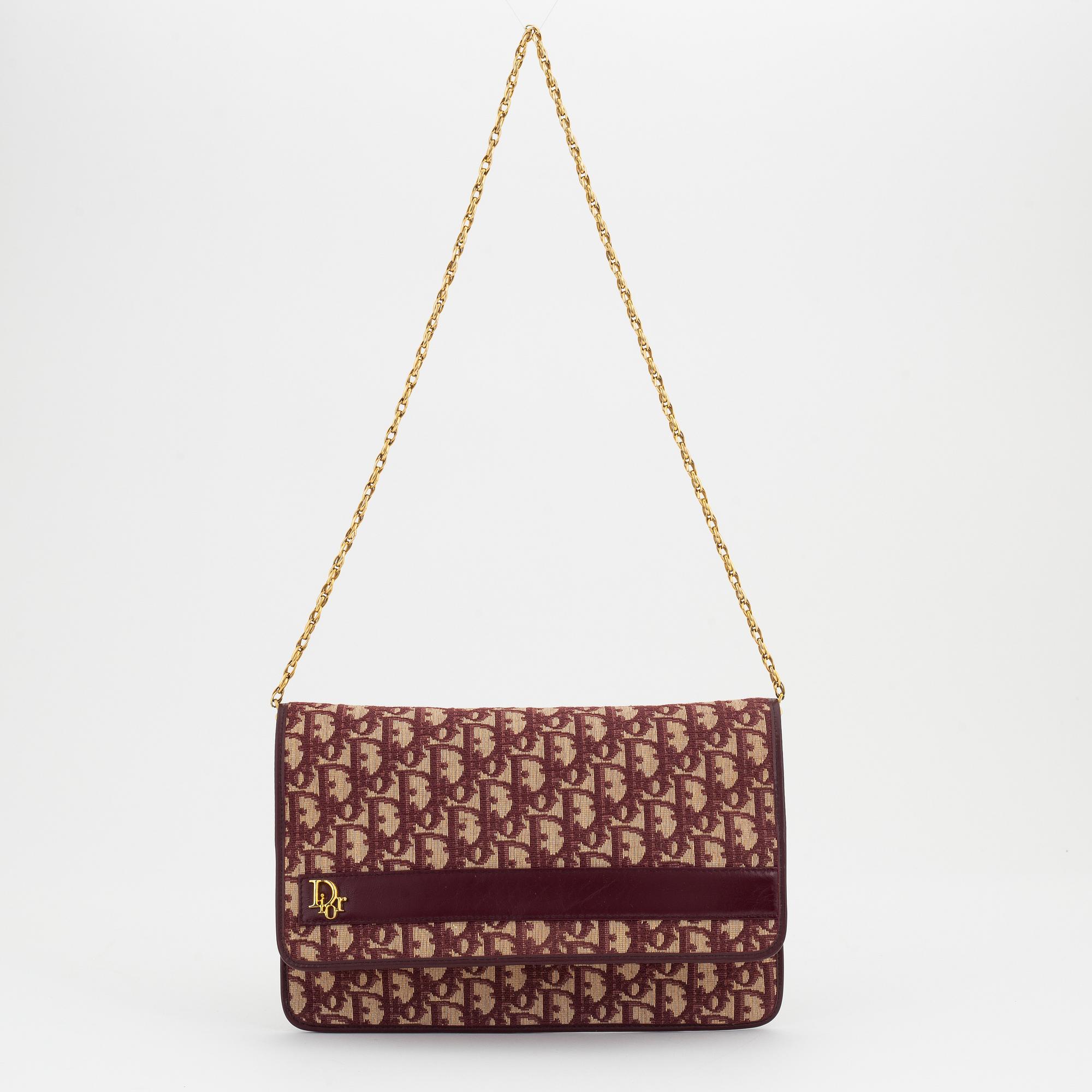 Christian Dior, väska och skärp.
