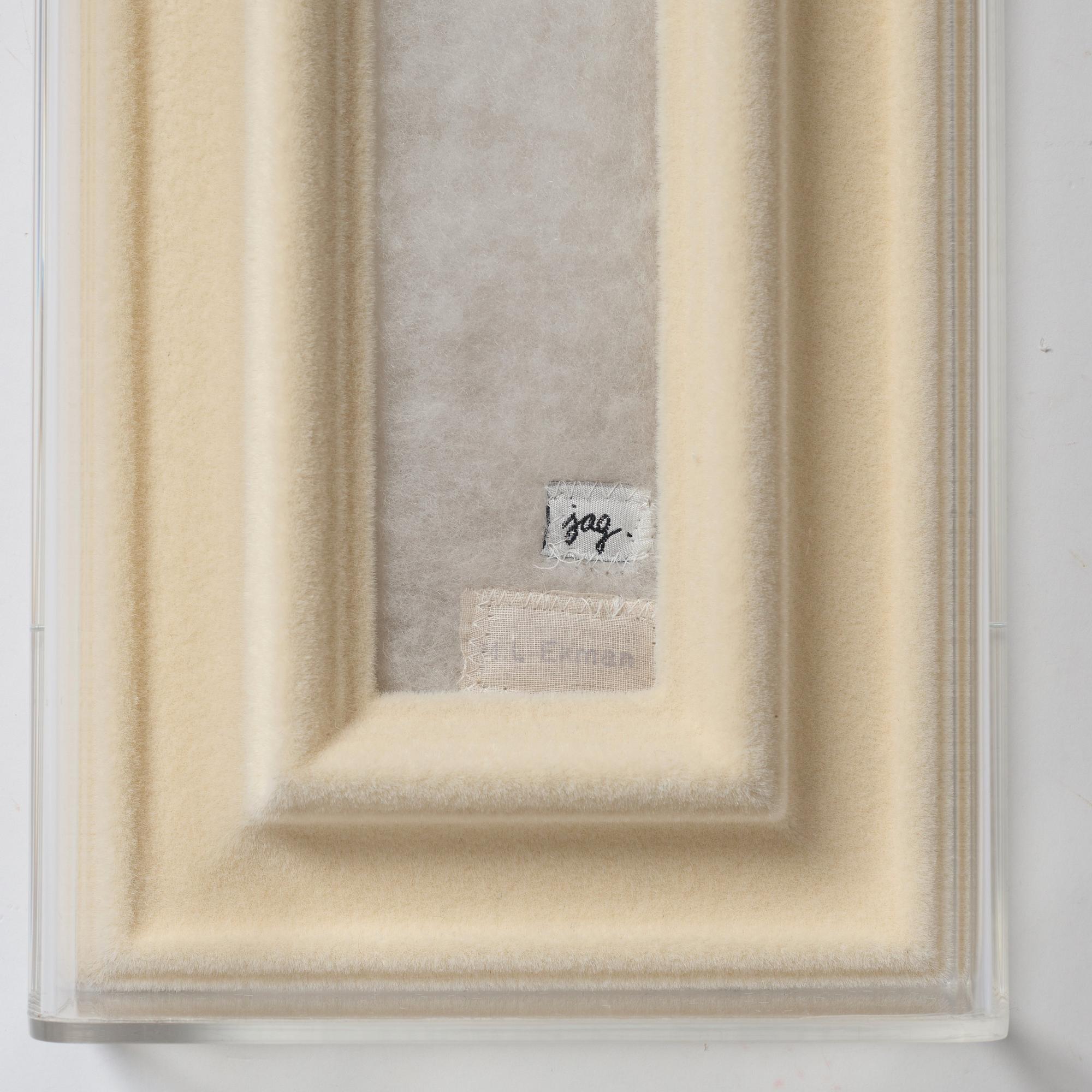 Marie-Louise Ekman, assemblage in plexiglass box, verso signed M-L Ekman and dated 2007.