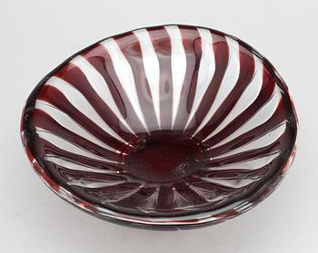 SKÅL, glas, Ariel, Edvin Öhström Orrefors. Signerad.