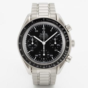 Omega, Speedmaster, Reduced, chronograph, wristwatch, 39 mm.