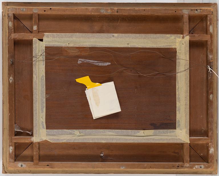 ALBERT RIEGER, oil on panel, signed.