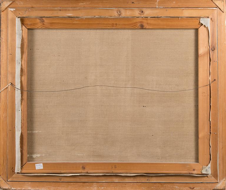 CHRISTINA SNELLMAN, oil on canvas, signed and dated 1956.