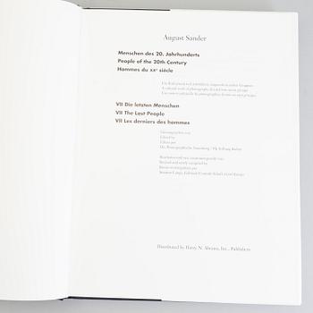 A set of 7 vol, August Sander: People of the 20th 
Century. 1-7. 2002.