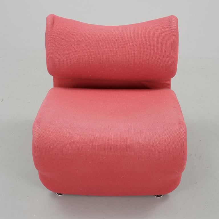 FÅTÖLJ, "Etcetera", Jan Ekselius för J. O. Carlsson, Vetlanda, modellen formgiven 1970.