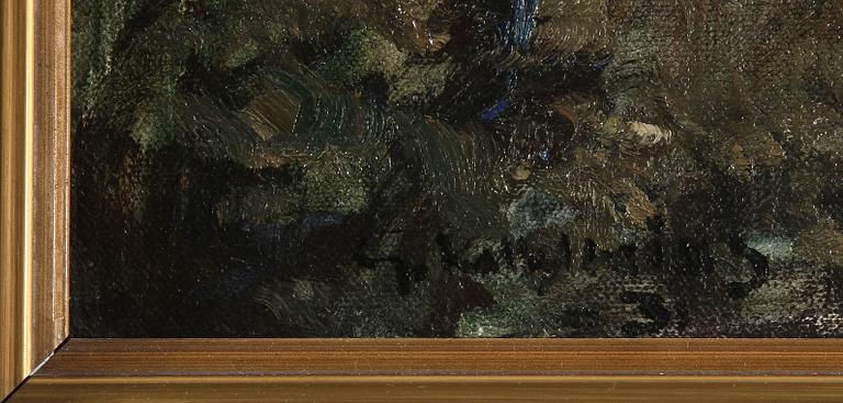 GOTTFRID KALLSTENIUS, olja på duk, sign samt dat - 31.