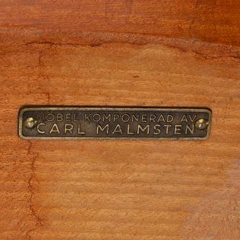 Carl Malmsten, stolar, 4 st, "Pyramid", Åfors Möbelfabrik, 1900-talets mitt.