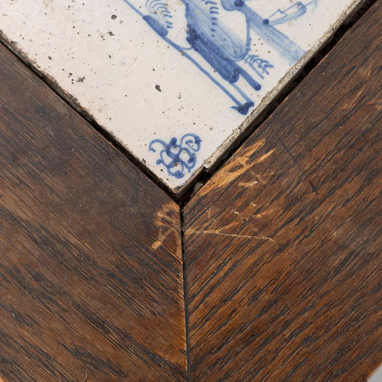 A Baroque-style table incorporating older elements, late 19th century.