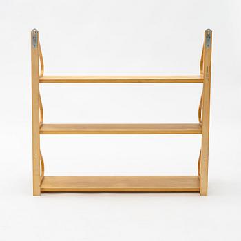 Alvar Aalto, a bookcase, Aalto Möbler Hedemora, Sweden, mid 20th Century.
