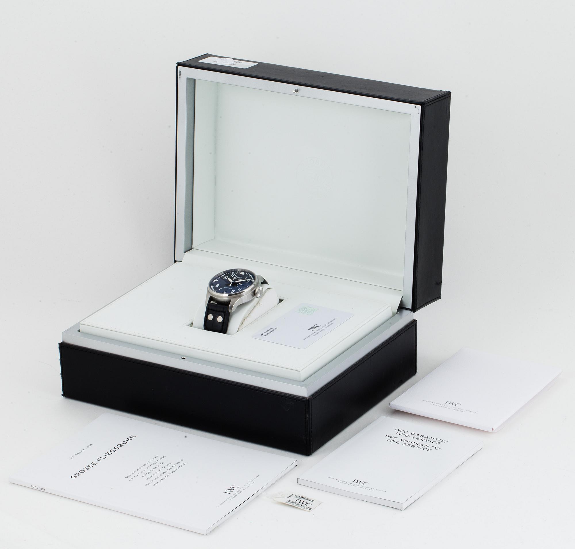 IWC, Schaffhausen, Big Pilot´s Watch, armbandsur, 46 mm.