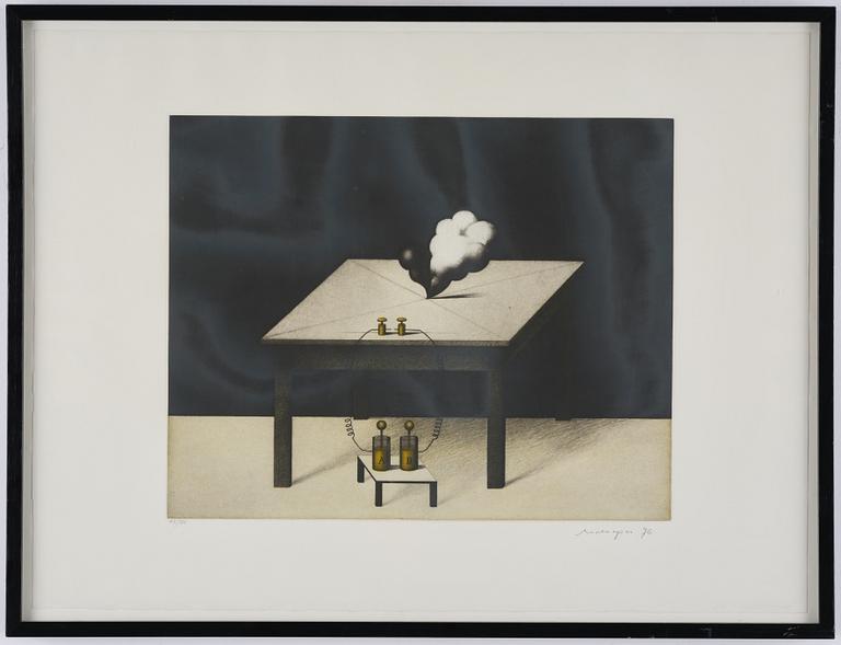 Friedrich Meckseper, Untitled from: "Hommage aux Prix Nobel" (The Nobel Prize Portfolio).