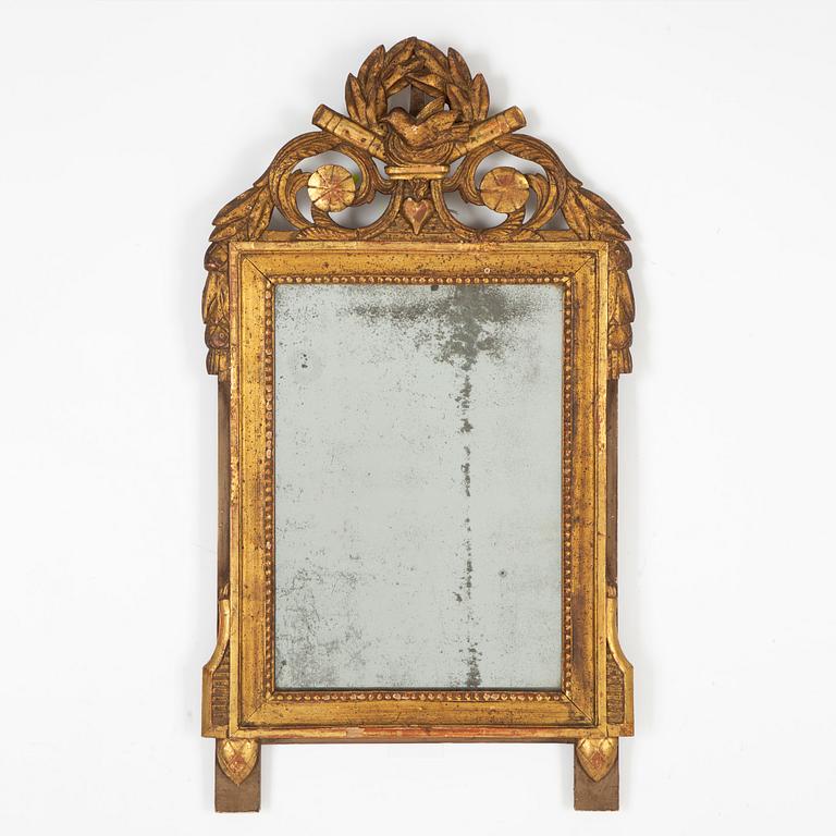 A Louis XVI mirror, France, late 18th Century.