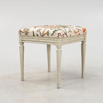 A Swedish Gustavian Footstool, circa 1800.