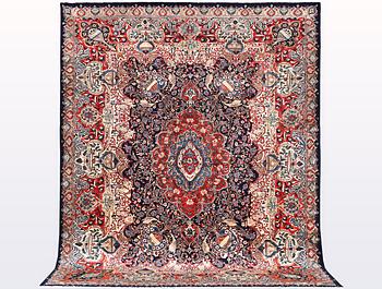 A carpet, Kashmar, ca 378 x 300 cm.