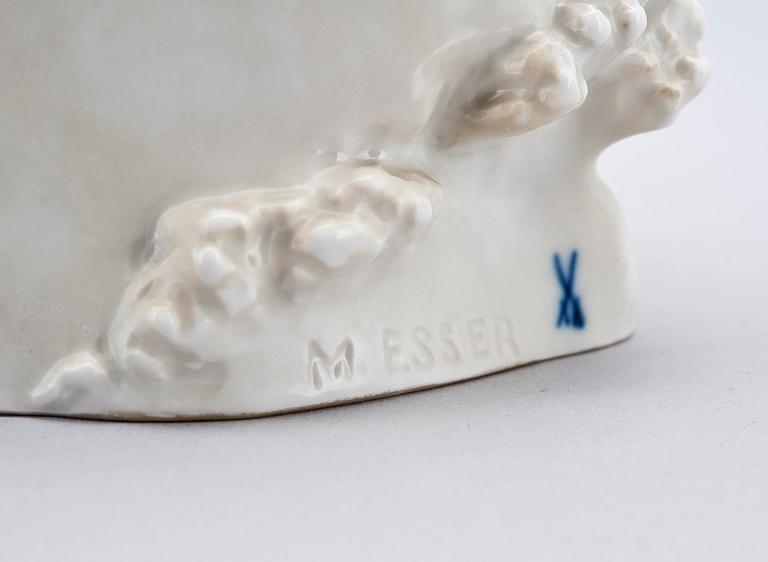 FIGURIN, "Utter", Meissen, Max Esser sign. 1935.