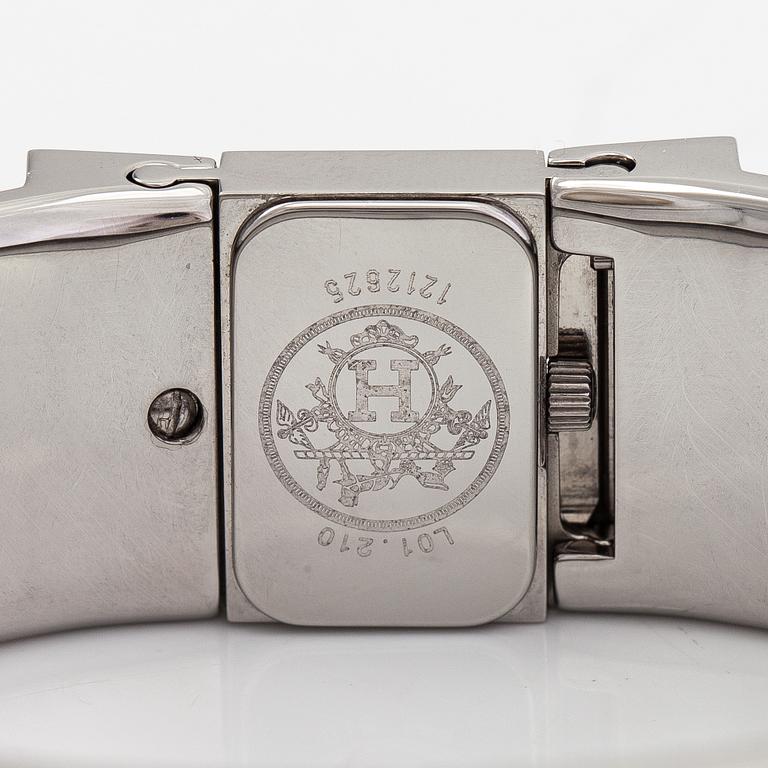 Hermès, wristwatch, 19 mm.