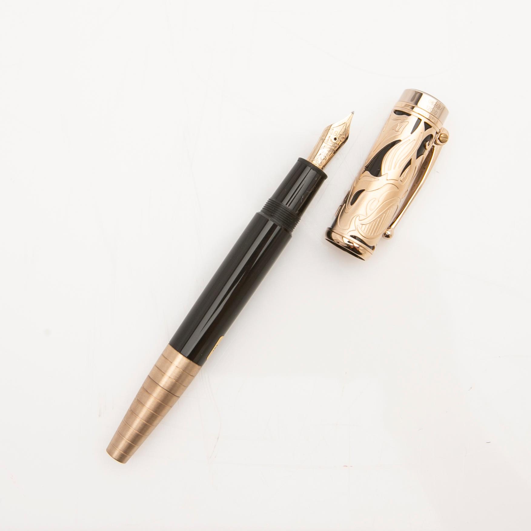 Montblanc, fountain pen, Writer’s Edition, “Carlo Collodi”, Germany, 2011.