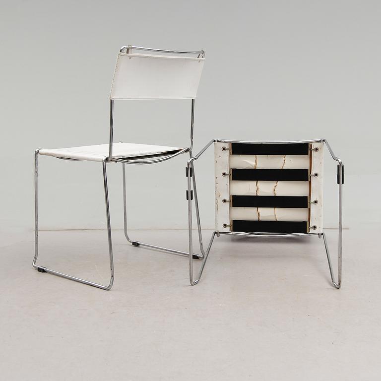 STOLAR, 4 st, Natuzzi, Italien, 1900-talets andra hälft.