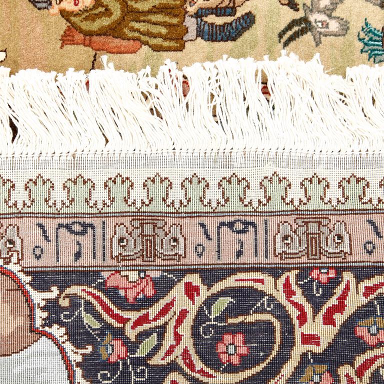 MATTA, Täbris, figural. Ca 273x181 cm.