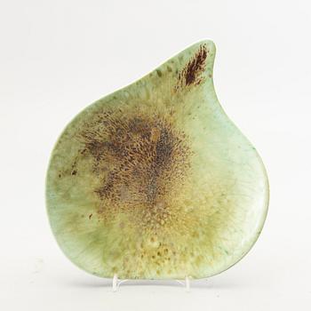Hans Hedberg, a faience dish, Biot, France.