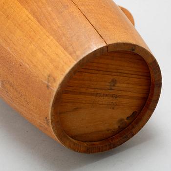 A teak ice bucket by Jens H Quistgaard for Dansk Designs, 1950/60s.
