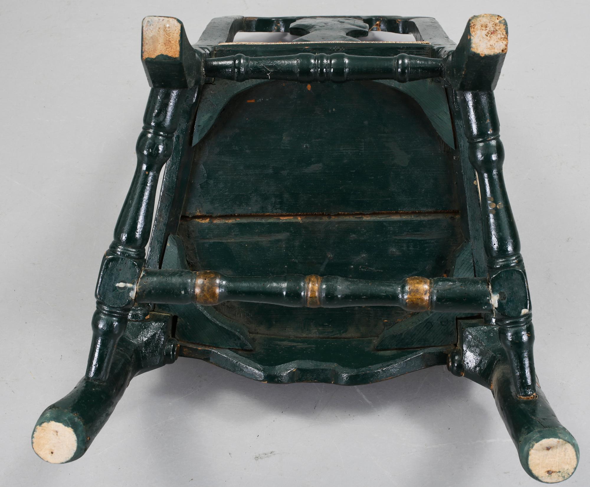 STOL, senbarock, omkring 1700-talets mitt.