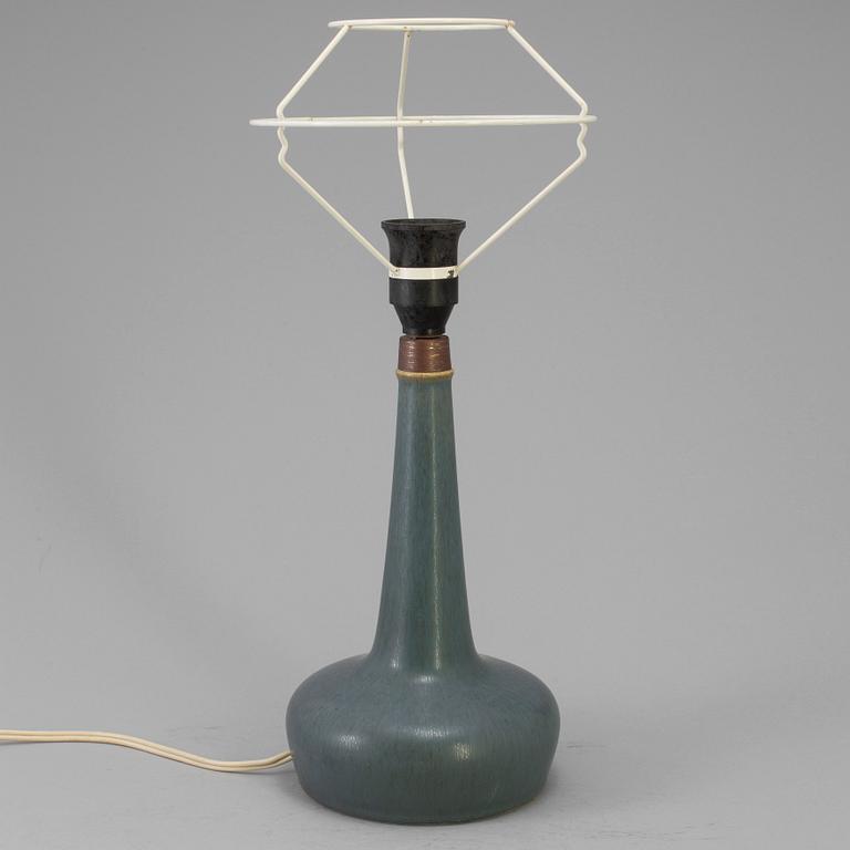 A Palshus stoneware table light for Le Klint, Denmark.