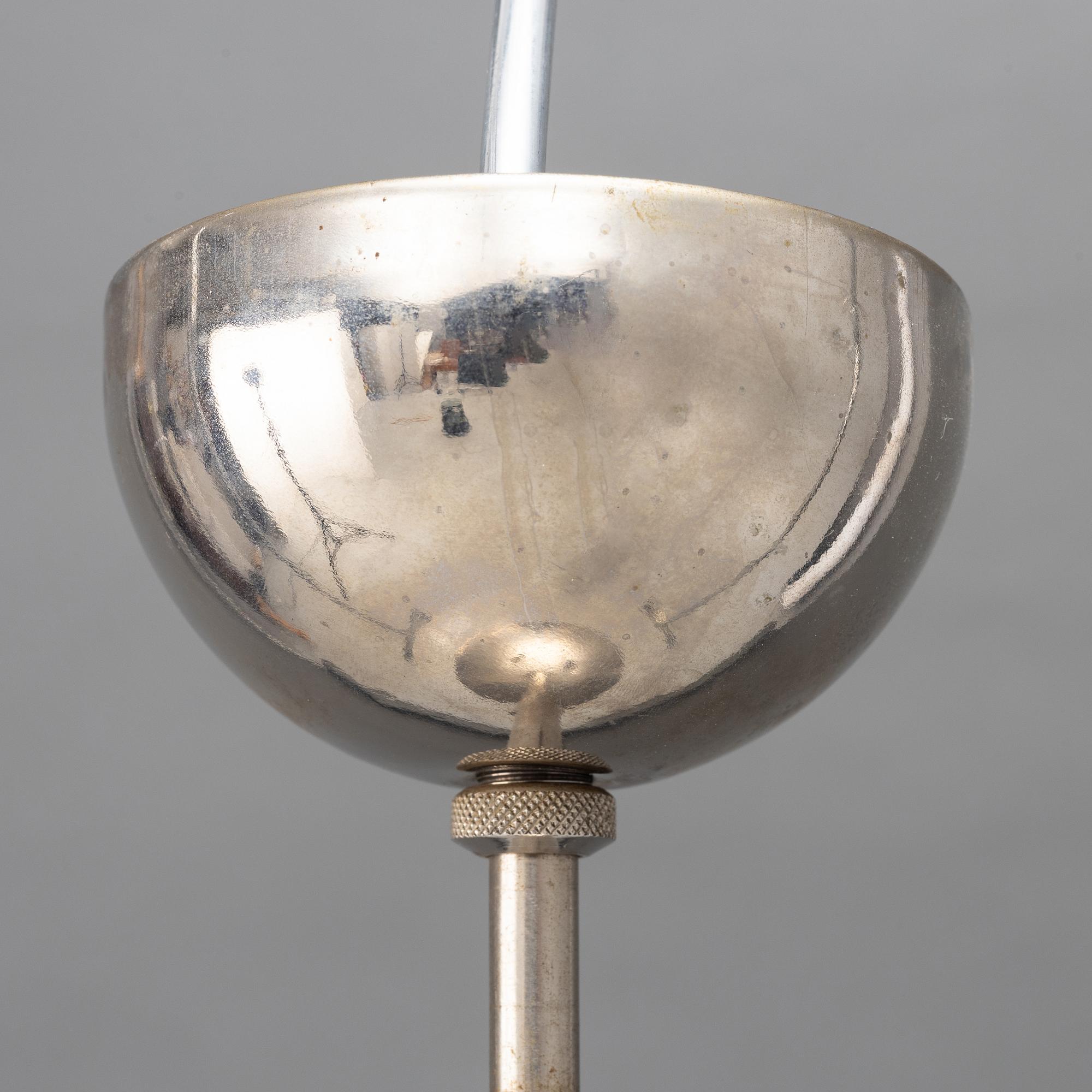 Harald Notini, a model '10229' ceiling lamp, Arvid Böhlmarks Lampfabrik, 1930's/40's.
