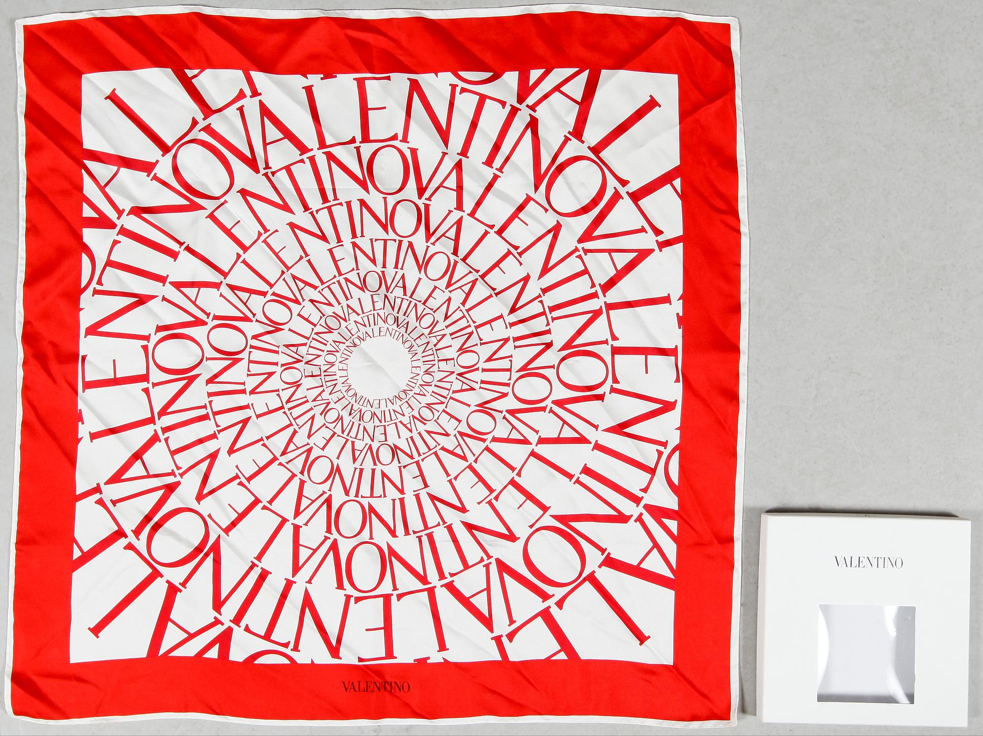 SCARF, siden, Valentino.