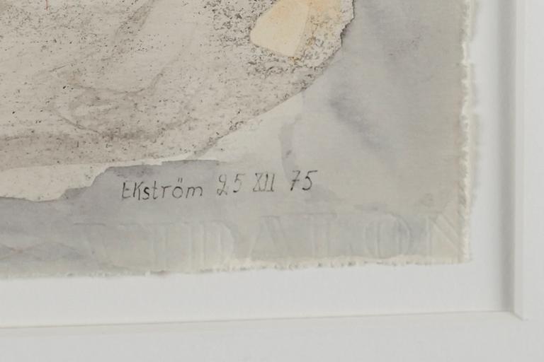 THEA EKSTRÖM, blandteknik, signerad -75.