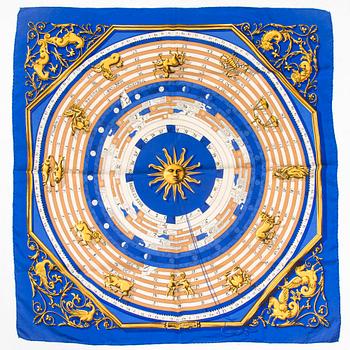 Hermès, scarf, "Dies et Hore"/"Astrologie".