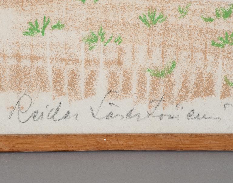 REIDAR SÄRESTÖNIEMI, pastell, sign. och dat. -66.