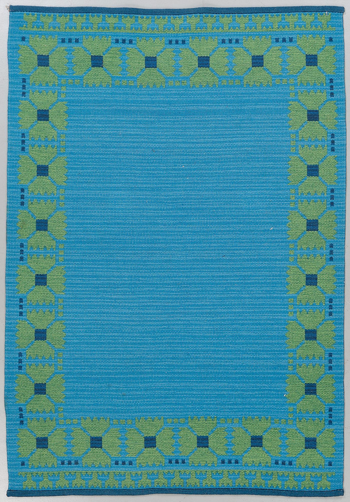 MATTA, dubbelväv, monogramsignerad BW, (sannolikt Berit Woelfer), ca 202 x 141 cm.